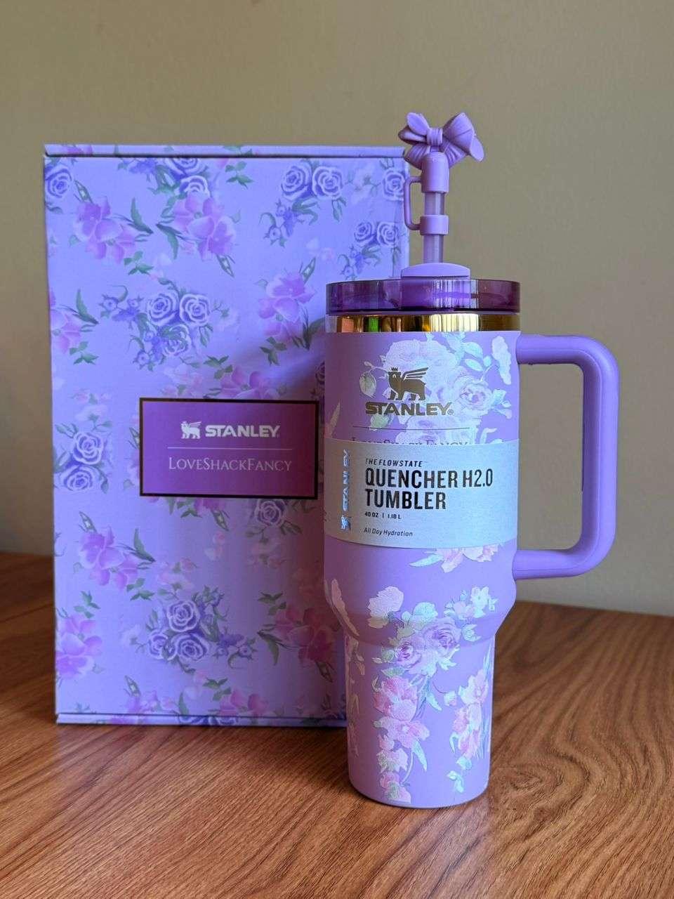 Original Stanley Hot and Cold Vacuum Cup - Floral - Image 2