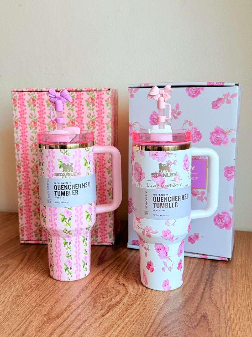 Original Stanley Hot and Cold Vacuum Cup - Floral - Image 3