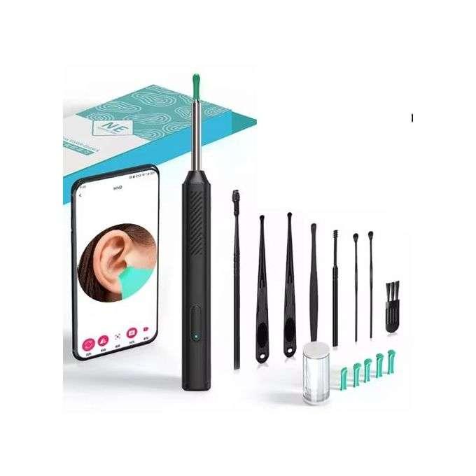 Visual Ear Cleaner Otoscope Ear Wax Removal Tool With LED Light Cordless Ear Stick Cleaner For Phone - Image 1