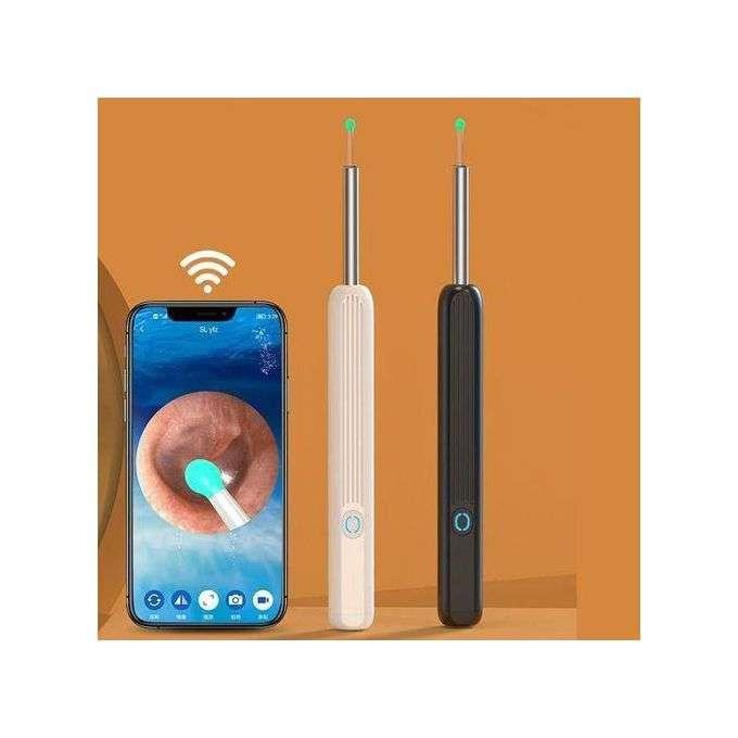 Visual Ear Cleaner Otoscope Ear Wax Removal Tool With LED Light Cordless Ear Stick Cleaner For Phone - Image 2
