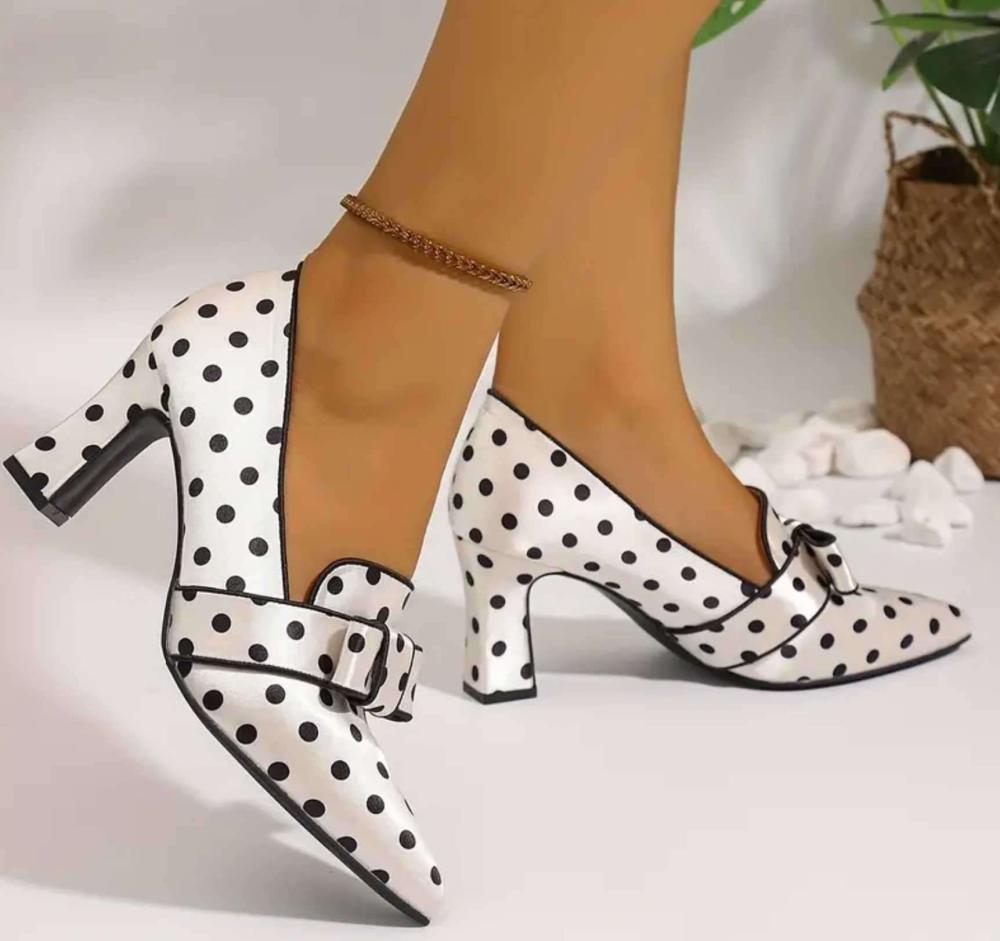 Classic Women's Polkadot EU Size 43 - Image 5