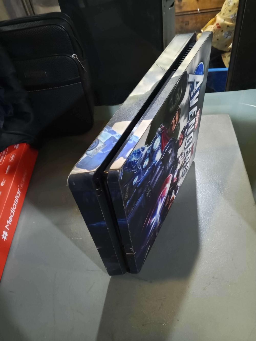 PS4 Slim with Two Controllers - Image 3