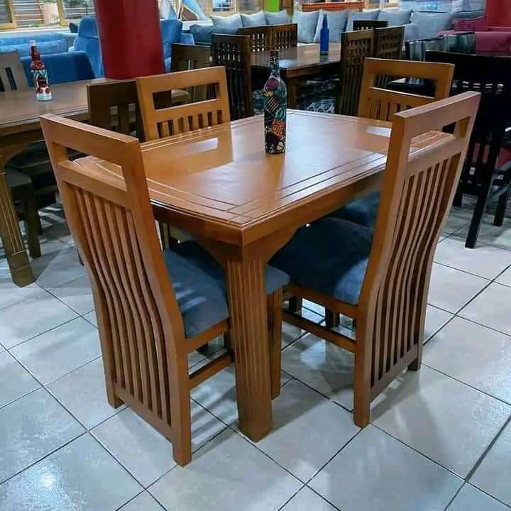 Classic 4 Seater Dining Set - Image 2