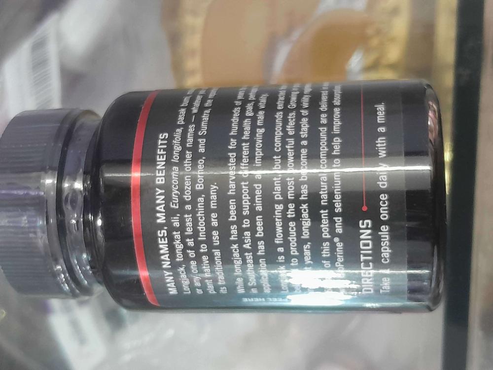 Longjack Tongkat Ali - Force Factor 30 Capsules - Image 2