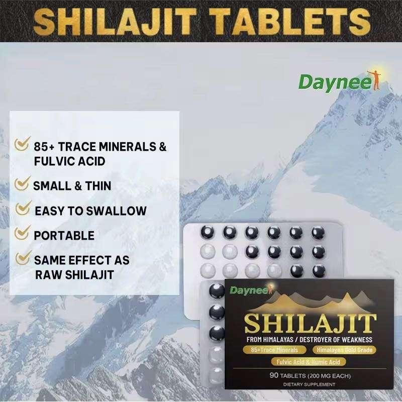 Daynee Shilajit Dietary Supplement Tablets - Image 2