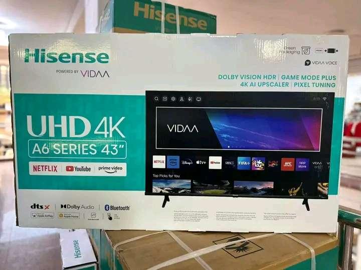 Hisense 43 Inch Smart TV - Inbuilt Free to Air Decoder - Image 1