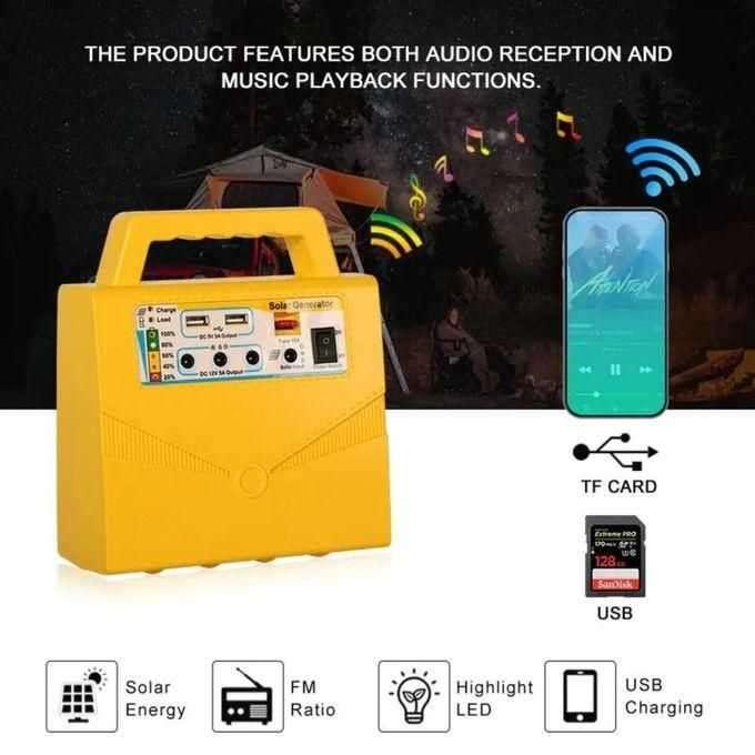 20w Solar Power System With Radio - Image 2