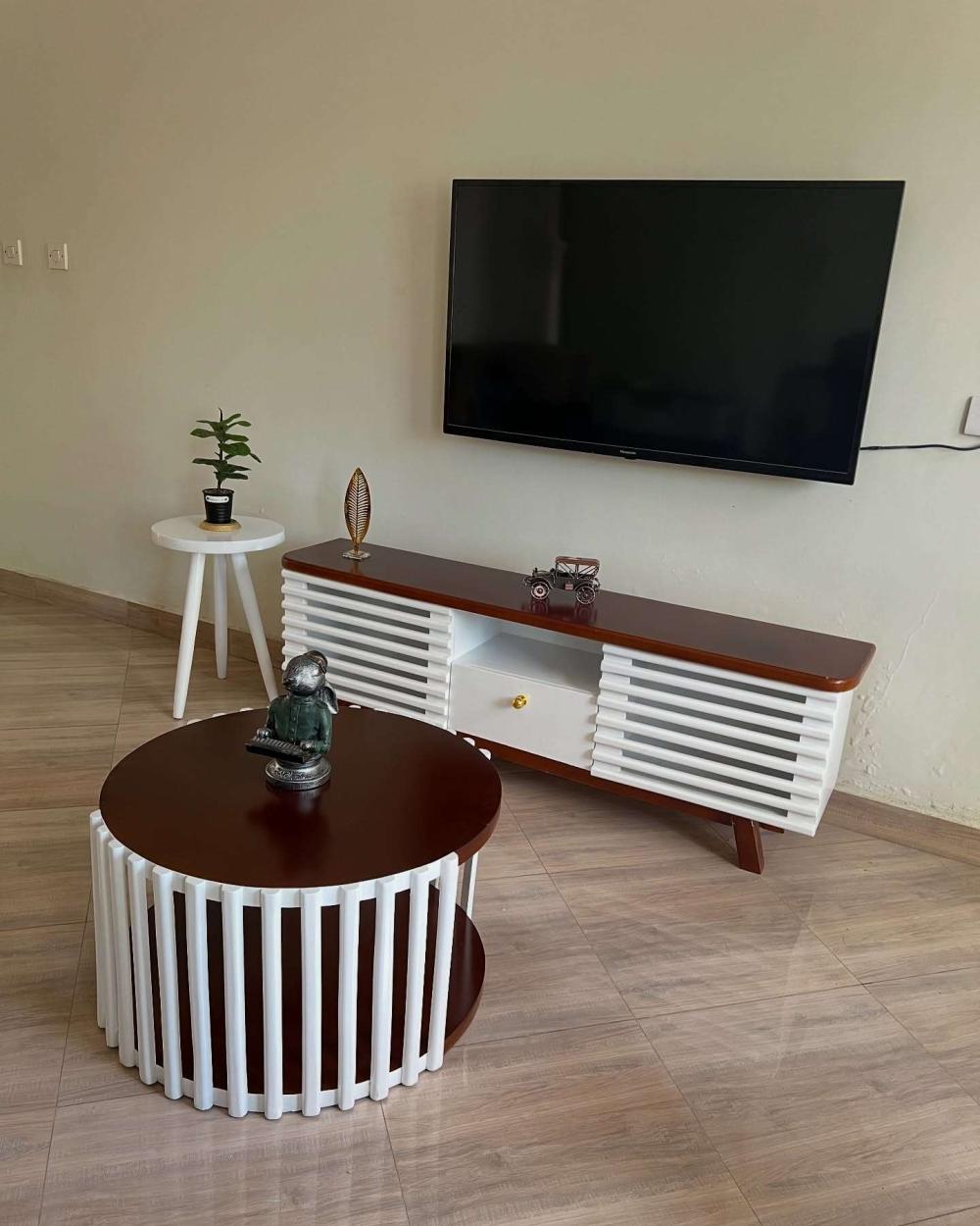 TV Stand Unit and Center Table Set - Image 1