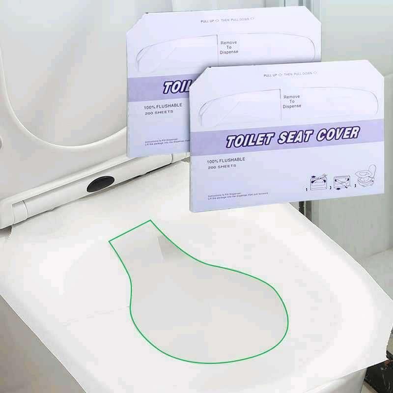 Disposable/Flushable Toilet Seat Cover Tissues - Image 3
