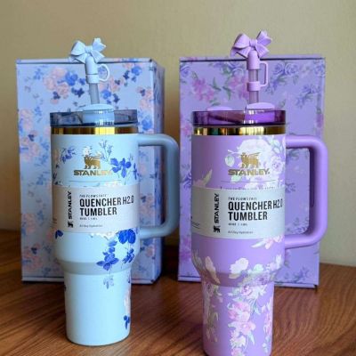 Original Stanley Hot and Cold Vacuum Cup - Floral