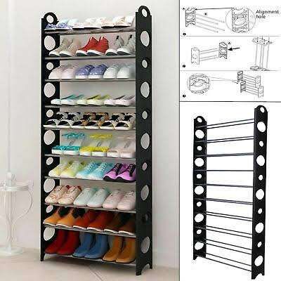 10 Tier Shoe Rack