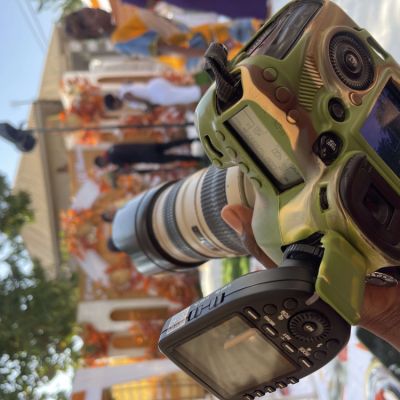 Canon 5D Mark 3 + 70-200 Manual Lense