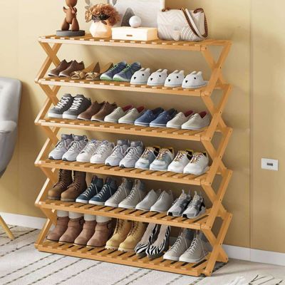 Wooden Shoe Rack
