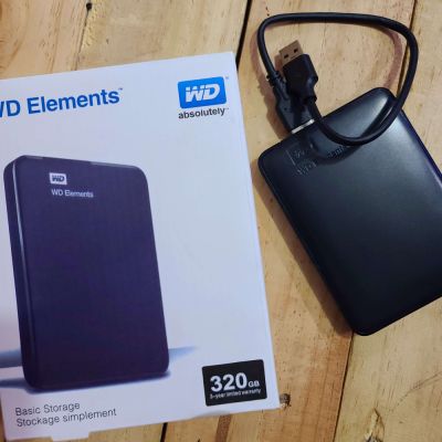 WD External Hard Drive - 320GB