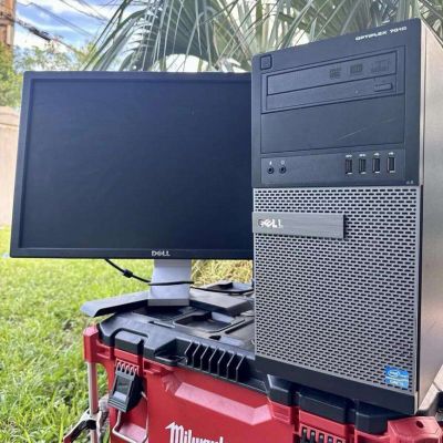 Dell Optiplex 7010 Desktop Computer - 4GB RAM, 500GB Storage HDD