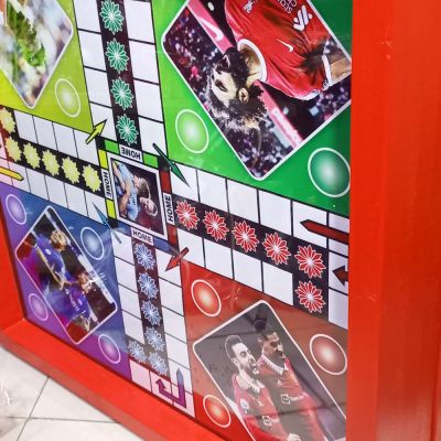 Big Ludo Board Game 36*36 With Standard Glass 4mm