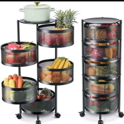 5 Tier Flexible Kitchen Storage Rack