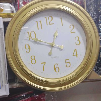 Quartz Wall Clock - Gold