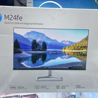 HP M24fe IPS Monitor - 24 Inch FHD Frameless Screen