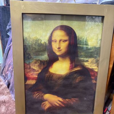 Mona Lisa Art Piece Framed Canvas
