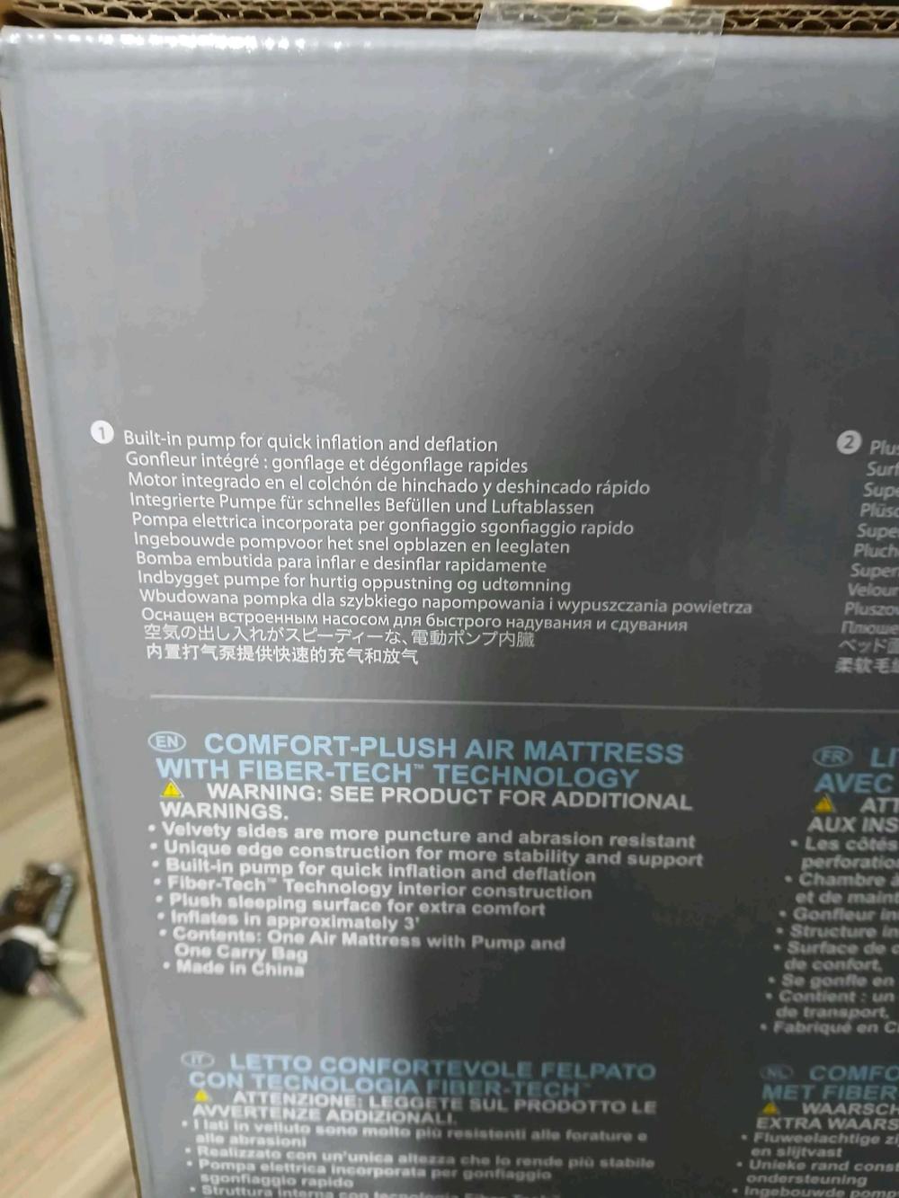 Intex 5x6 High Density Dura-Beam Deluxe Comfort-Plush Air Pressure Mattress - Image 5