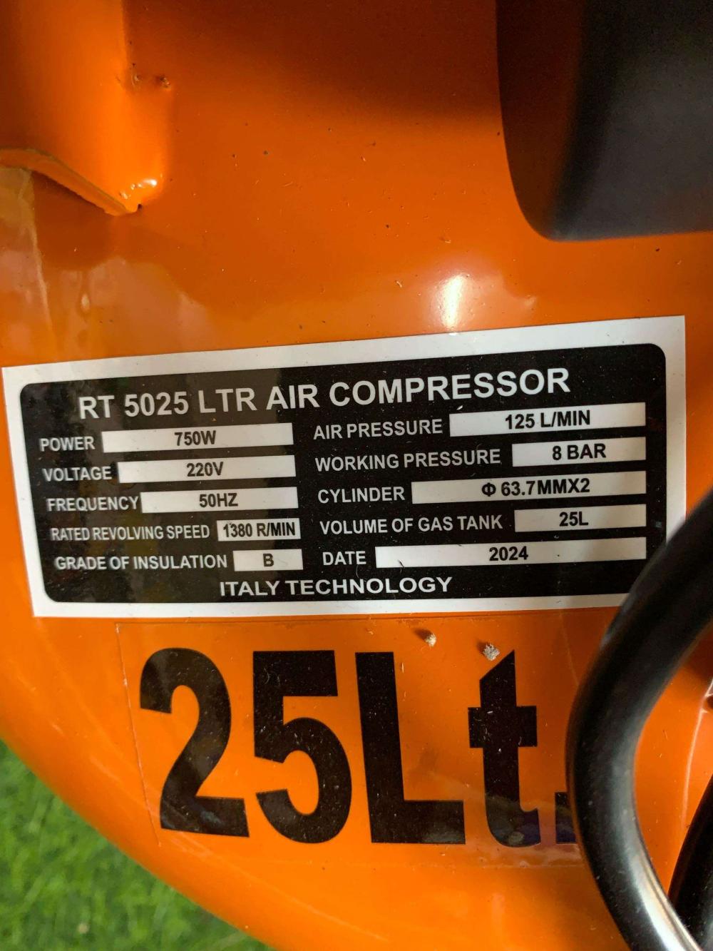 RT 5025 LTR Air Compressor - Image 1