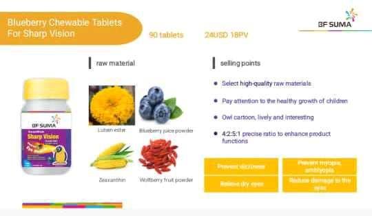 BF Suma Blue Berry Chewable Tablets - Image 2