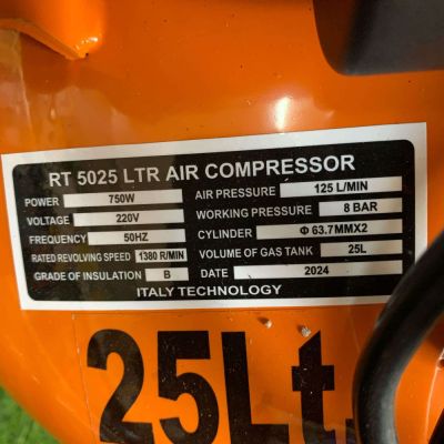 RT 5025 LTR Air Compressor