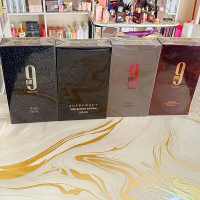 9pm night out, supremacy collector's edition, 9pm rebel, 9pm elixir